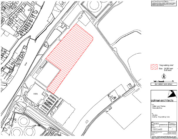 The land is adjacent to the Xcel Leisure Centre on Waterside Drive